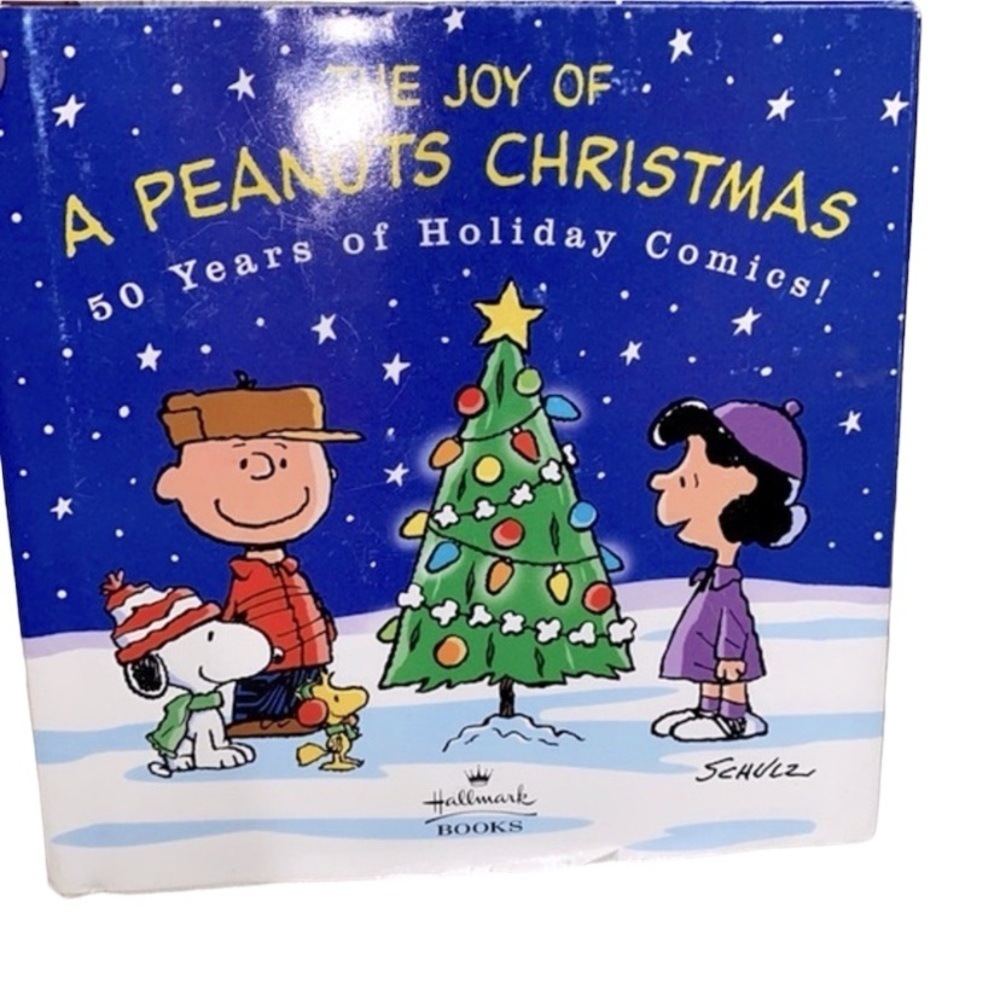 THE joy of a Peanuts Christmas Charlie Brown hardback book